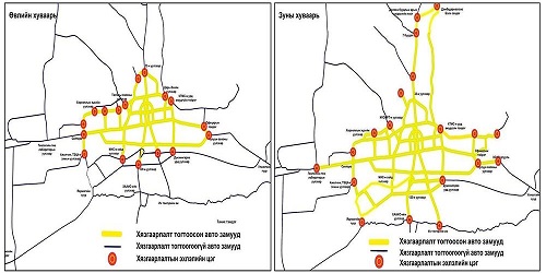 Тээврийн хэрэгслийн улсын дугаарын хязгаарлалтын бүсчлэлийг өвлийн хуваариар үлдээв