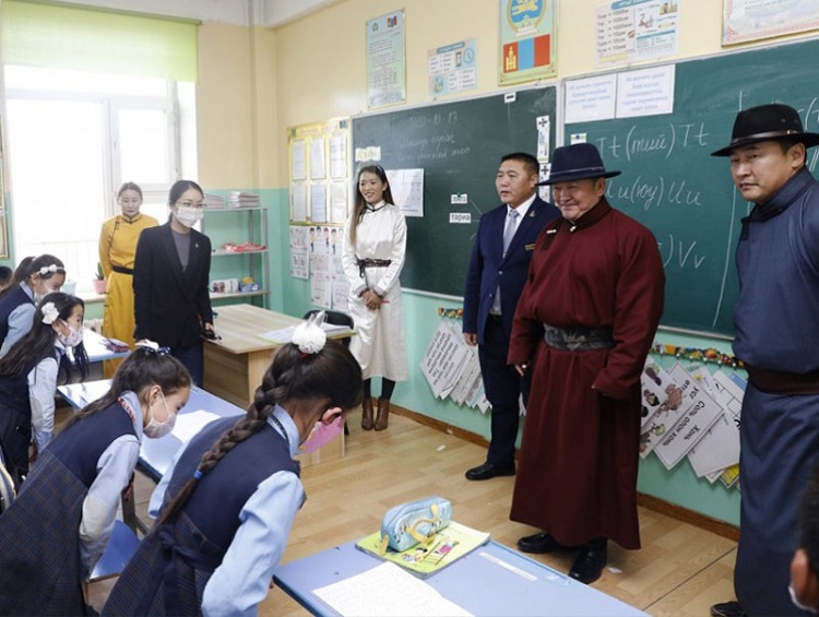 Монгол Улсын Ерөнхийлөгч Х.Баттулга Архангай аймагт ажиллалаа